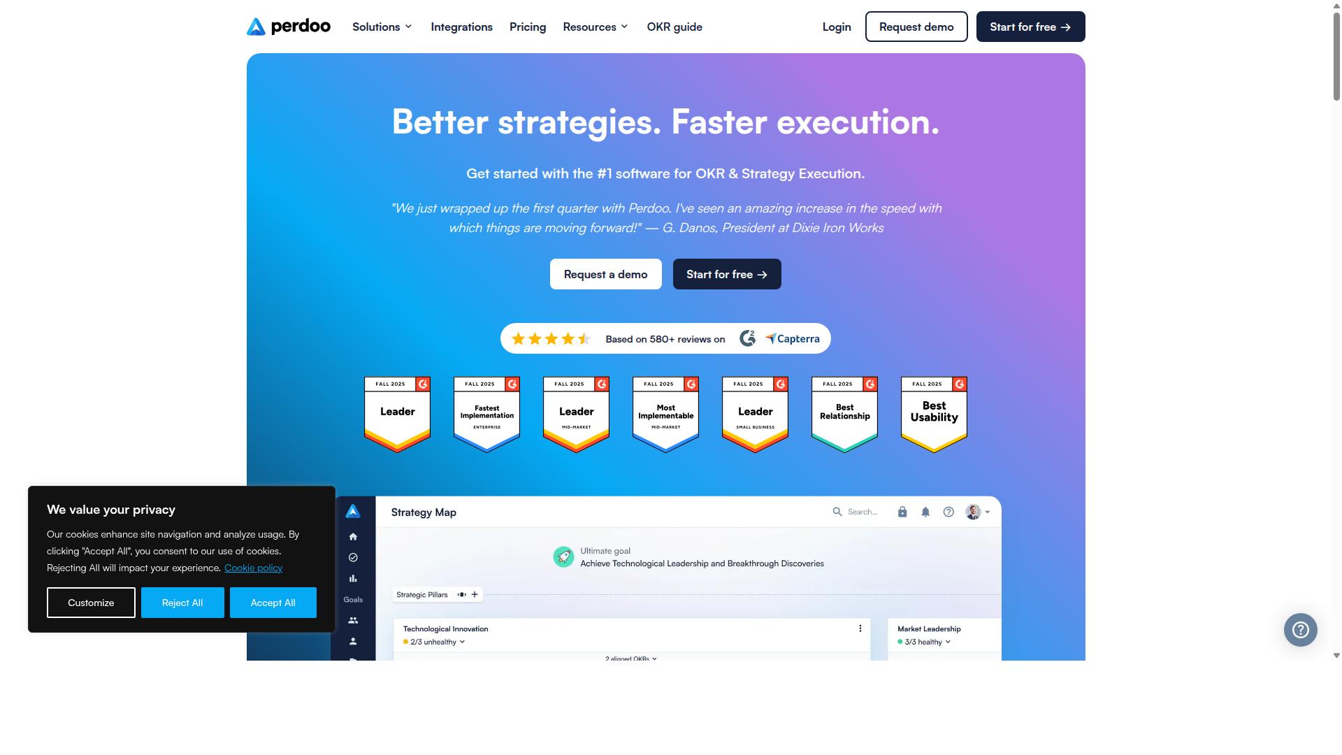 Perdoo website